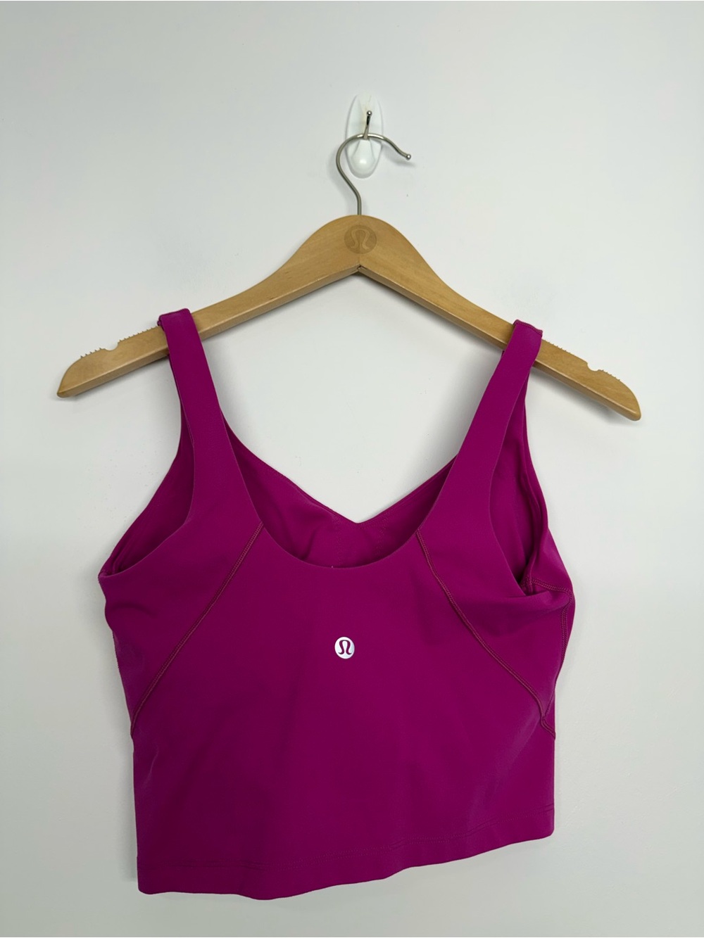 52: Lululemon Align Tank Top *Light Support, A/B Cup Ripened Raspberry Size 6 - Picture 3 of 3